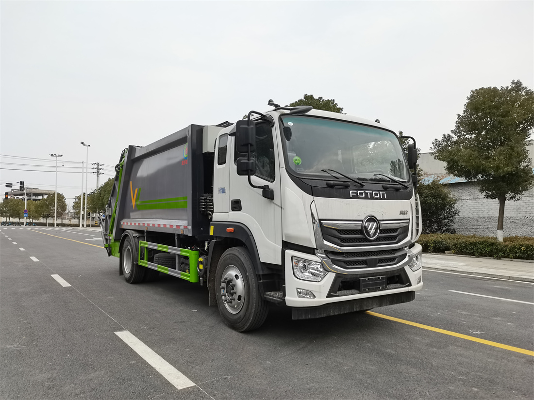 14方壓縮垃圾車(chē)-福田奧鈴國(guó)六14方壓縮式垃圾車(chē)廠家價(jià)格