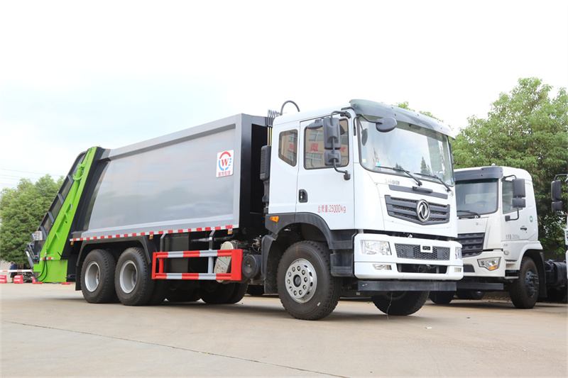 旺龍T5后八輪壓縮式垃圾車(chē)，?端高?大?上氣?檔次