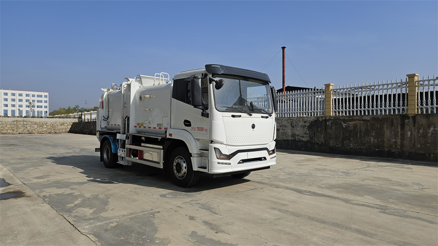 10方18噸 新能源純電動(dòng)餐廚垃圾車  壹為